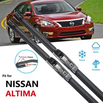 Para Nissan Altima 2002~2018 Cuchilla de limpieza de los Accesorios del Coche Pegatinas Limpiaparabrisas 2003 2006 2007 2008 2013 2016 2017