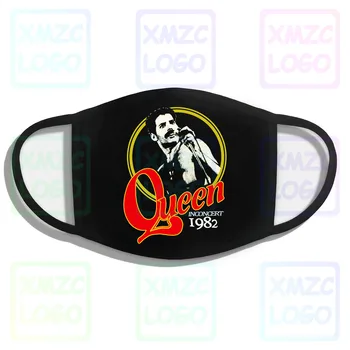 Nuevo Elemento de la Reina de la Banda de Rock Logotipo de Freddie Mercury Unisex Negro de la máscara de la Máscara de
