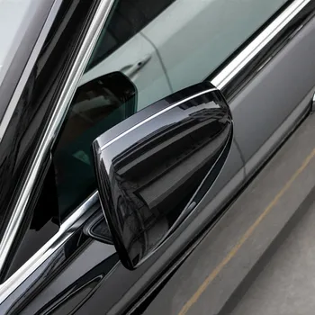 Coche Estilo Chrome Exterior De La Puerta Trasera Retrovisores Marco De Decoración Pegatinas De Ajuste Para El Audi A7 A3 A4 Q5 Q7 Automático De Accesorios