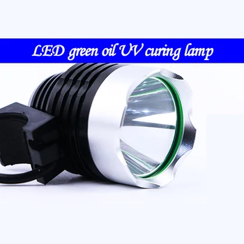JABE 5W de curado UV de mano, clip de la luz del USB LED UV de aceite verde de curado de luz púrpura del teléfono móvil de reparación de herramientas