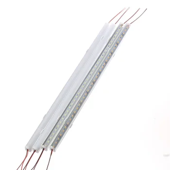 5PCS DC12V de la Pared de la esquina de la Barra del LED de Luz de 5730 36 LED 50CM forma de V Perfil de Aluminio 5730 5630 LED de disco Duro Rígido de la Luz de Tira del Gabinete de la Lámpara