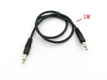 10pcs 3.5 mm 1/8 macho mini plug mono mono conector de audio cable de 1M