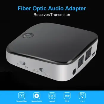 BTI-029 2 en 1 Adaptador Inalámbrico Bluetooth 3.5 mm AUX Audio SPDIF Transmisor-Receptor De los Auriculares Casa Nueva Portátil de Diseño