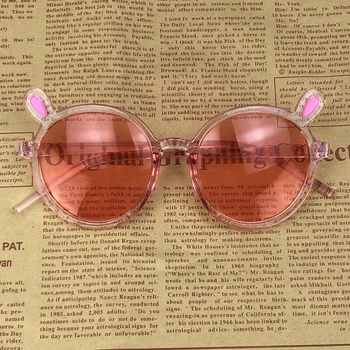 2020 Precioso Conejo de los Niños Gafas de sol Chicas Chicos Lindos de la Historieta Gafas de Sol Para Niños Gafas de sol Lunette De Soleil Femme UV400