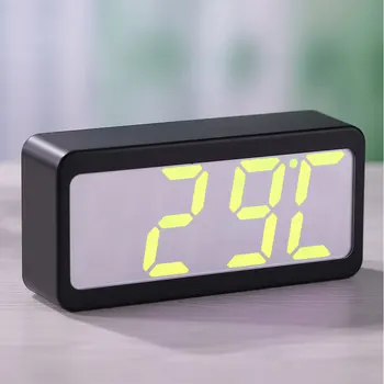 Digital LED de Alarma del Reloj, con 115 Variaciones de Color de los LED Digital, 3 Niveles de Brillo para Ajustar el Modo de Control de Voz