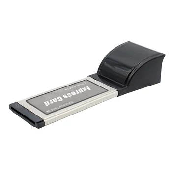 Express Tarjeta ExpressCard de 34 mm a 2 puertos eSata Adaptador de disco duro
