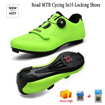 Nuevos Zapatos de Ciclismo de los Hombres Profesionales de MTB de la Velocidad de la Bicicleta de Carretera de Zapatos Unisex Deporte al aire libre Zapatillas de deporte de las Mujeres Sapatilha Zapatillas Ciclismo