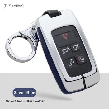 Para el 2018 Land Rover Range Rover Sport Evoque Velares Descubrimiento 5 Remoto de la llave del coche de cartera de la cubierta de la caja de mando smart shell Accesorios