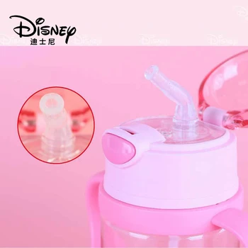 2020 Nuevos Productos Disney Genuino Tritan de Verano para Niños de Plástico de la Manija de la Paja de Agua Taza de Aprendizaje de los Niños de la Copa