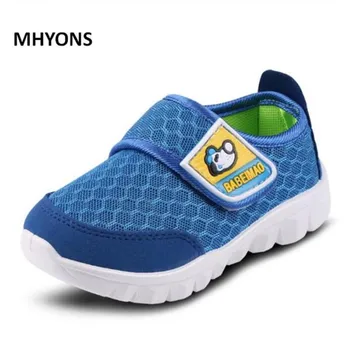 MHYONS 2019 estilo de Verano de los niños de malla zapatos de las niñas y los niños zapatos de deporte de fondo suave zapatos de niños comodidad transpirable zapatillas de deporte S1073