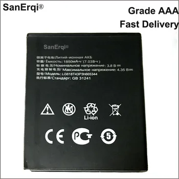 SanErqi Batería 3.8 V 1850mAh Para ZTE Blade GF3 Batería