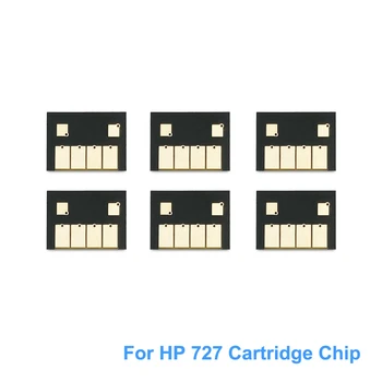 Para HP 727 Chip de Cartucho de la Nueva Actualización HP727 Chip Para HP DesignJet T920 T930 T1500 T1530 T2500 T2530 Impresora (PBK C M Y GY MBK)