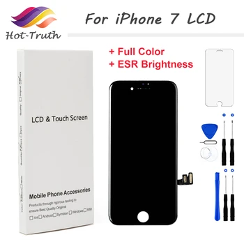 OEM 1:1 pantalla LCD Para iPhone 6s 7 8 7 y 8 Plus Pantalla 3D Touch Digitalizador de Pre-ensambladas pantalla a todo Color + Vidrio Templado