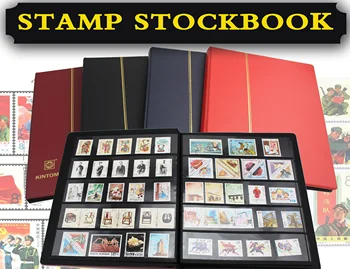 KINTOME 20pages Filatelia Stockbook Franqueo de la Colección de Libro Briefmarken filatelia Álbum