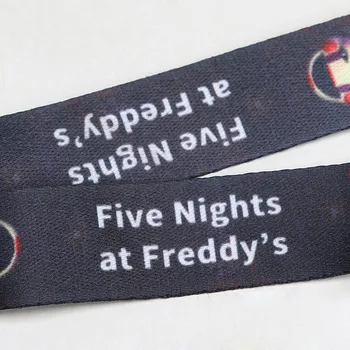 10pcs/lot FNAF Cinco Noches En Freddy's Cordón Correa de Cuello Titular toy Freddy, Bonnie, Chica, Foxy