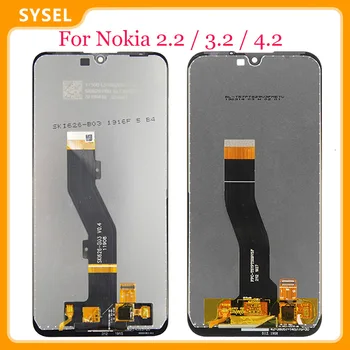 Para Nokia 2.2 LCD Para Nokia 4.2 Pantalla LCD Digitalizador de Pantalla Táctil de Cristal de la Asamblea de Repuesto Para Nokia LCD de 3.2