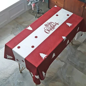 Mantel Sobre La Mesa Cubierta de la Impresión Digital a Precio Barato de Navidad de Tela para la Fiesta de la Boda Decoración del Festival