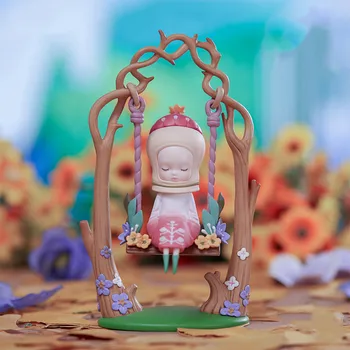 10 Estilo GUMON Jardín de las Maravillas de la Serie Ciega Caja de Juguetes de la Muñeca Random de Anime Lindo Figura de Regalo