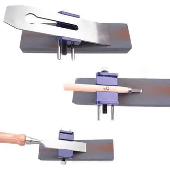 Metal Bruñido Guía de Plantilla para el Sistema de Afilado Cincel Plano de Hierro Cepilladoras Hoja de herramientas de Carpintería luthier herramienta herramienta de Jardín