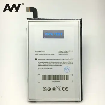 AVY 6050mAh Batería Para Ulefone Poder del Teléfono Móvil de iones de Litio Recargable de polímero de Baterías de Repuesto de Prueba