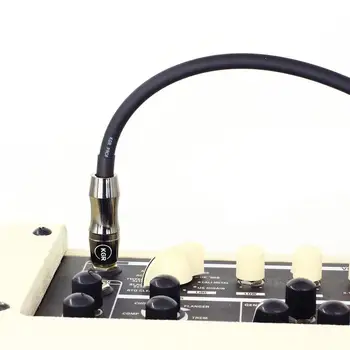 La guitarra de Audio Conexión del Cable de la Línea Eléctrica, Guitarra Bajo Teclado de Piano Tambor Instrumento de Reducción de Ruido Escudo de Alambre de Guitarra 20AWG