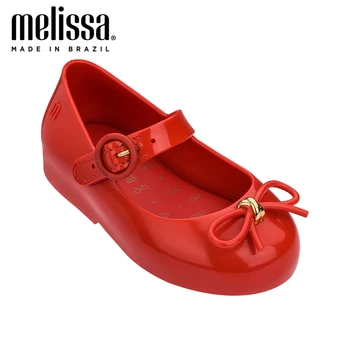 Mini Melissa Lindo Arco de la Princesa de Niña Dulce Jalea Zapatos 2020 NUEVO Bebé Zapatos de Melissa para los Niños antideslizante Sandalias Sandalias de Niño