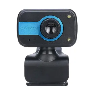 D8 Red de Equipo de Video de la Cámara con el Micrófono HD Webcam USB de la Computadora de Red de la Cámara en Vivo, Micrófono Integrado