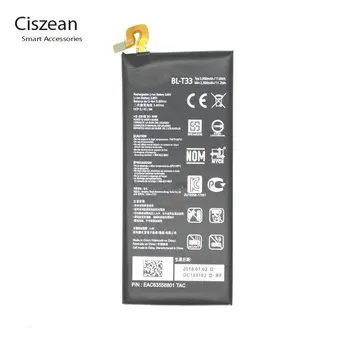 Ciszean 1 x 3000mAh de la batería BL-T33 BL T33 BATERÍA de Recambio para LG P6 M700A M700AN M700DSK M700N Baterías