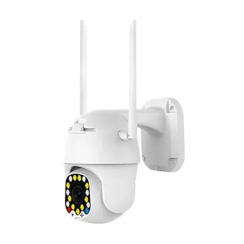 1080P Cámara de Seguridad a todo Color de la Visión Nocturna Inteligente de la Cámara IP Impermeable IP66 Movimiento de la detección de Dos vías de Audio Monitor CCTV