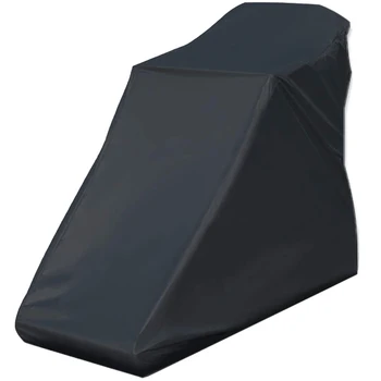 LBER No Plegable Caminadora Cubierta Impermeable de la Cinta Cubierta de Protección Adecuado para Interiores o al aire libre (Negro)