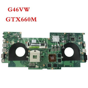 G46VW GTX660M N13E-GE-A2 placa base REV 2.2 Para ASUS G46V de la placa base del ordenador portátil de 60 NMMMB1100-E02 a Prueba de Trabajo