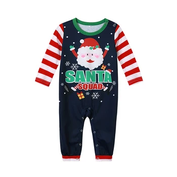 La navidad Pijamas Familia de la Madre Suelta Familia coincidir la Ropa la ropa para dormir, Papá, Mamá, la Coincidencia de Trajes, Tops+pantalones de Ropa de Bebé