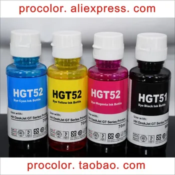CISS tinte Kits de Recarga de tinta para HP GT 51 52 GT51 DeskJet Ink Tank GT5811 GT5821 GT5822 GT 5811 5821 5822 cartucho de inyección de tinta Impresoras