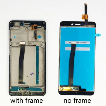 Para Xiaomi Redmi 4A Pantalla LCD Digitalizador de Pantalla Táctil con Marco Para el Redmi 4A Pantalla LCD de Ensamblar las Piezas de Reparación
