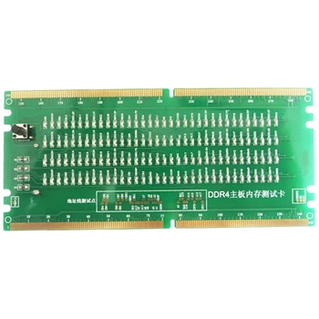 DDR4 de Prueba de la Tarjeta de memoria RAM Tester Probador de Memoria de la Ranura de Salida LED de Escritorio de la Placa madre de Reparación Analizador de Probador de Nuevo