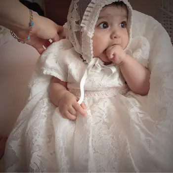 Niño Niña Vestido De Verano De Bebé Vestido De Princesa De 1 Año De Cumpleaños De Las Niñas De Bebé Vestido De Fiesta De Bebé Recién Nacido Niña Vestido De Encaje