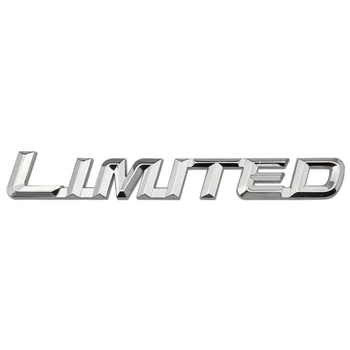 Coche Estilo Emblema para la limitación de la etiqueta Engomada de Metal Exterior de la Insignia de la Calcomanía para Jeep Renegade Wrangler Toyota Corolla Yaris Toyota Honda