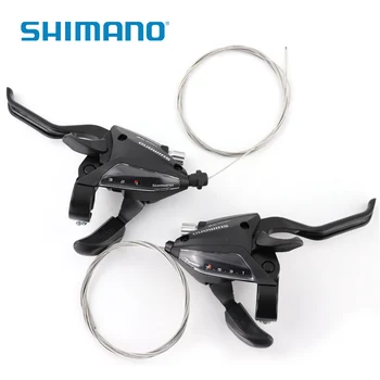 SHIMANO ST-EF500 Gatillo de la palanca de freno, Palancas de Cambio 3x7S MTB bicicleta bicicleta manetas de SAN EF500