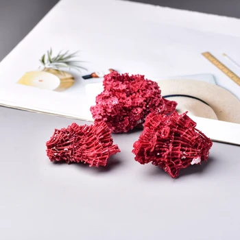 Rojo Natural de Cristal de Cuarzo de coral Clúster de Piedra Minerales de la Muestra Para la Meditación, la Curación de la Decoración del Hogar de la Enseñanza de la Utilería de Reiki