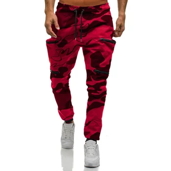 Hombre Corredores 2020 Nueva Red De Camuflaje Multi-Bolsillos De Pantalones De Los Hombres Pantalones Harem, Hip Hop Pantalones De Ropa De Los Hombres De La Moda De Sweatpant