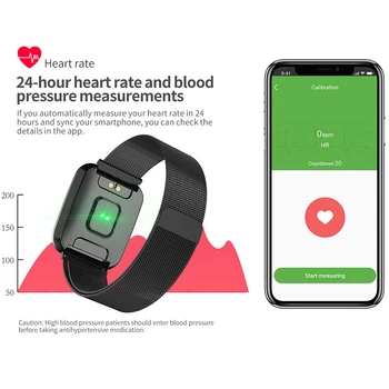 Mujeres Reloj Inteligente IP68 Impermeable reloj inteligente monitor de ritmo Cardíaco Aptitud Deporte reloj de Dispositivos Portátiles para ios, Android regalo correa