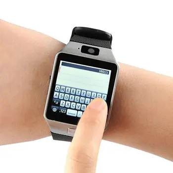 Reloj inteligente de Pantalla Táctil Foto Reloj de Salud de el Sueño de Monitoreo Inalámbrico de Video Llamada Android smartwatch