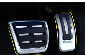 Coche resto del pedal del Pie de Combustible Freno de Embrague MT/A pedales para VW Golf 7 Tiguan GTi MK7 Seat Leon Octavia A7 Rápido Audi A3 Passat VIII