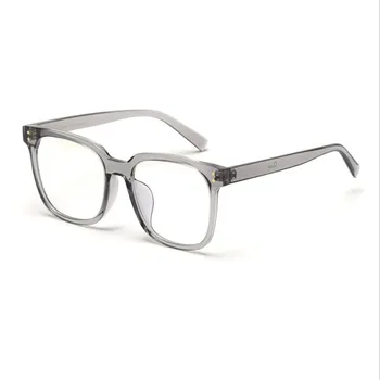 49462 Gran Marco Cuadrado de Plástico de Titanio Gafas de Marco para los Hombres y Mujeres Óptico Equipo de Moda de Gafas de Tendencia Plana Espejo