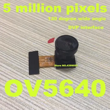 (1PCS) OV5640 de 120 grados de amplio ángulo de la lente de 500 megapíxeles módulo de la Cámara