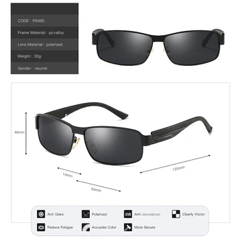 Nuevo Mens de Conducción Gafas de sol de HD Polarizados UV400 Gafas de sol de Espejo Masculino Gafas de Sol de las Mujeres Para los Hombres Gafas de Oculos de sol