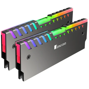 RAM Memoria de Sobremesa Chaleco de Enfriamiento Cambio de los Hogares de Ordenador RGB de 256 Colores Automático de Accesorios para Jonsbo NC-2 2x