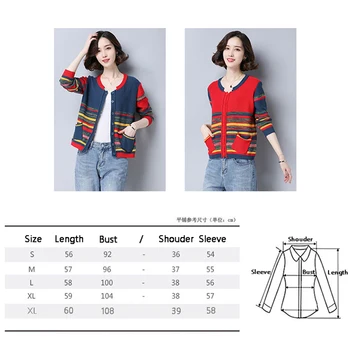 Las Mujeres Suéter De Punto Y Chaquetas De Coreano De La Moda De Estilo Vintage Mujeres Suéteres De 2019 Otoño E Invierno Abrigo Nuevo
