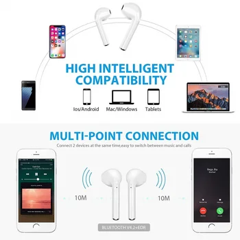 Auricular inalámbrico Para Samsung Galaxy J5 SM-J5008 Bluetooth de los Auriculares de Música con Auriculares Earbud