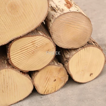 15 cm de madera de Boj de los Registros de Materiales para el Bricolaje Cuchillo de Mango de Material Chino de madera de Boj de la Placa de Madera de Artesanía de Tallado de Material - 1piece